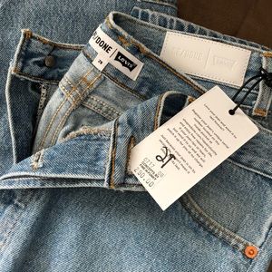 Levi’s RE/DONE High Rise Jeans, Size 29